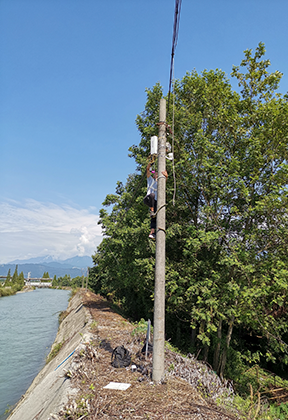 河道水位遠程監控安裝